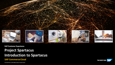 Thumbnail for entry Introduction to Spartacus - SAP Commerce Cloud