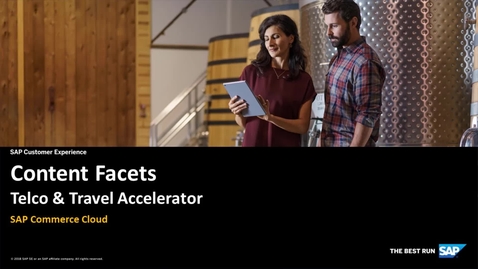 Thumbnail for entry Content and Facets - SAP Commerce Travel Accelerator 2.0