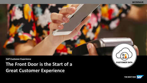 Thumbnail for entry The Front Door is the Start of a Great Customer Experience - Webcasts