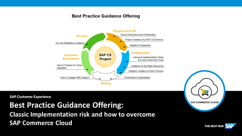 Thumbnail for entry SAP CX Guidance Offering: Classic Implementation risk and how to overcome for SAP Commerce Cloud