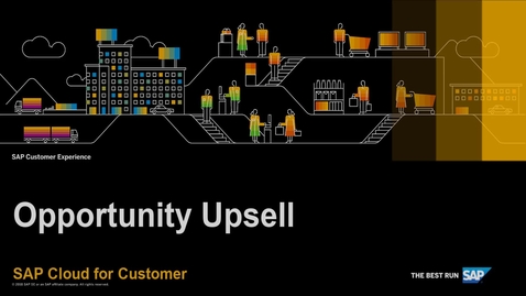 Thumbnail for entry How to Upsell an Opportunity Using Activity Plans - SAP Sales Cloud
