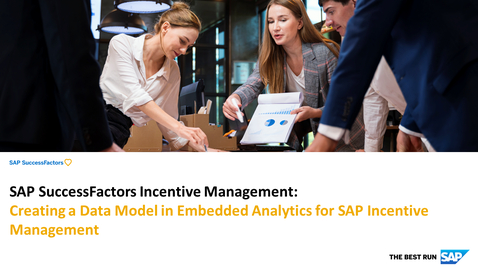 Thumbnail for entry Creating a Custom Data Model in embedded analytics for SAP SuccessFactors Incentive Management