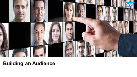 Thumbnail for entry Building an Audience - Customer Data Platform