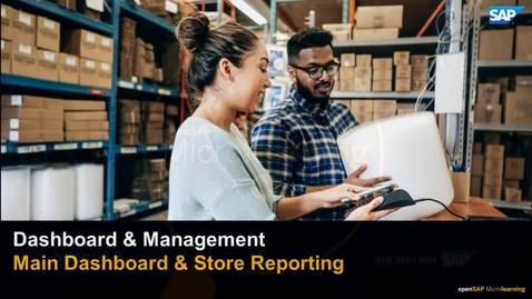 Thumbnail for entry Dashboard and Management Part 1 - SAP Emarsys Customer Engagement