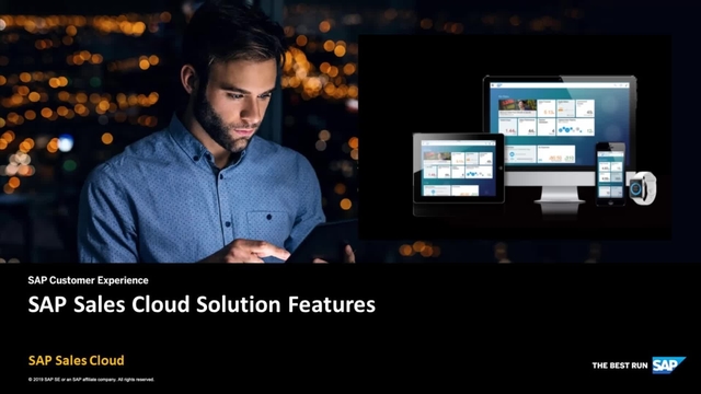 sap sales cloud solution features