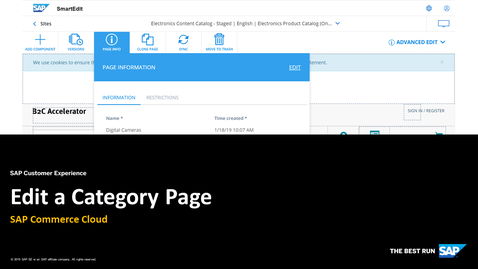Thumbnail for entry Edit a Category Page - SAP Commerce Cloud