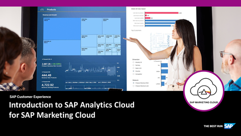 Thumbnail for entry Introduction to SAP Analytics Cloud for SAP Marketing Cloud