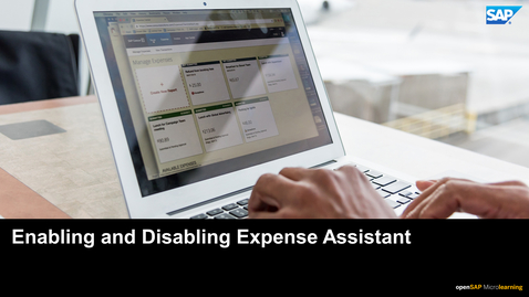 Thumbnail for entry [ARCHIVED] Enabling Expense Assistant - SAP Concur