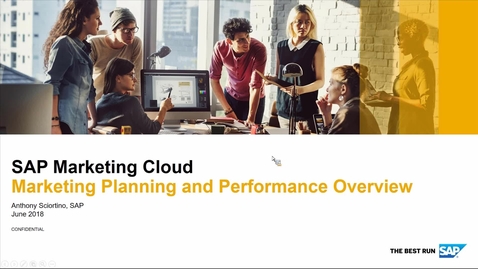 Thumbnail for entry PREVIEW! Marketing Planning and Performance Overview - SAP Marketing Cloud - Webinars