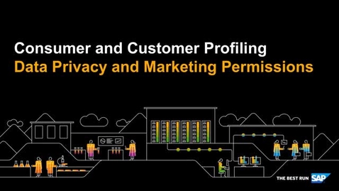 Thumbnail for entry Data Privacy and Marketing Permissions - SAP Marketing Cloud