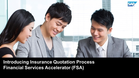 Thumbnail for entry Introducing Insurance Quotation Process in Financial Services Accelerator - SAP Commerce Cloud