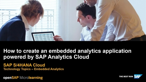 Thumbnail for entry How to Create an Embedded Analytics Application Powered by SAP Analytics Cloud - SAP S/4HANA Cloud Technology Topics
