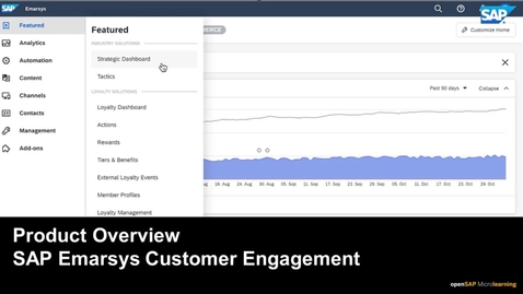 Thumbnail for entry Introducing Product Overview - SAP Emarsys Customer Engagement