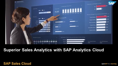 Thumbnail for entry Superior Sales Analytics with SAP Analytics Cloud - SAP Sales Cloud