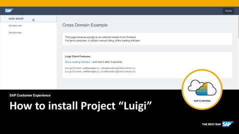 Thumbnail for entry How to Install Project &quot;Luigi&quot;