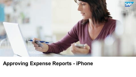 Thumbnail for entry [ARCHIVED] Approving Expense Reports: iPhone - SAP Concur