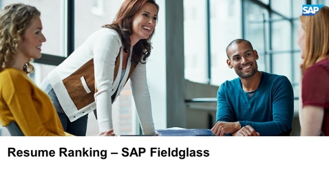 Thumbnail for entry Introduction to Resume Ranking - SAP Fieldglass