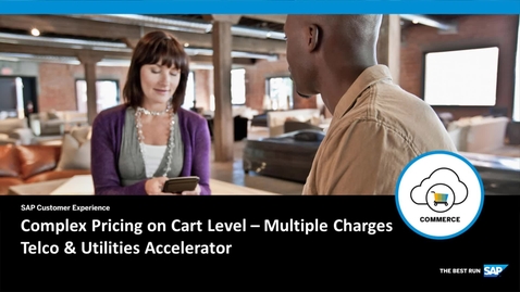 Thumbnail for entry [ARCHIVED] Complex Pricing on Cart Level: Multiple Charges - SAP Commerce Cloud: Telco &amp; Utilities Accelerator
