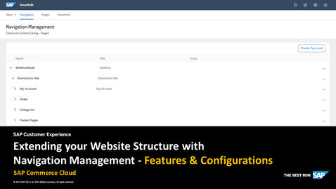 Thumbnail for entry Extending your Website Structure with Navigation Management