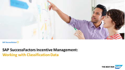 Thumbnail for entry Working with Classification Data in SAP SuccessFactors Incentive Management