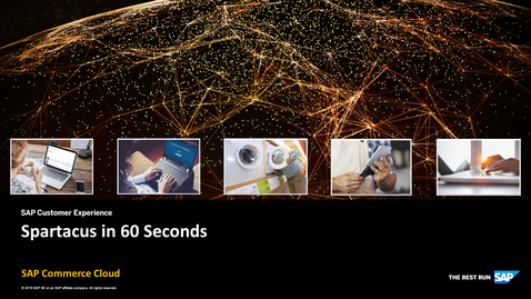 Thumbnail for entry [ARCHIVED] Spartacus in 60 Seconds - SAP Commerce Cloud