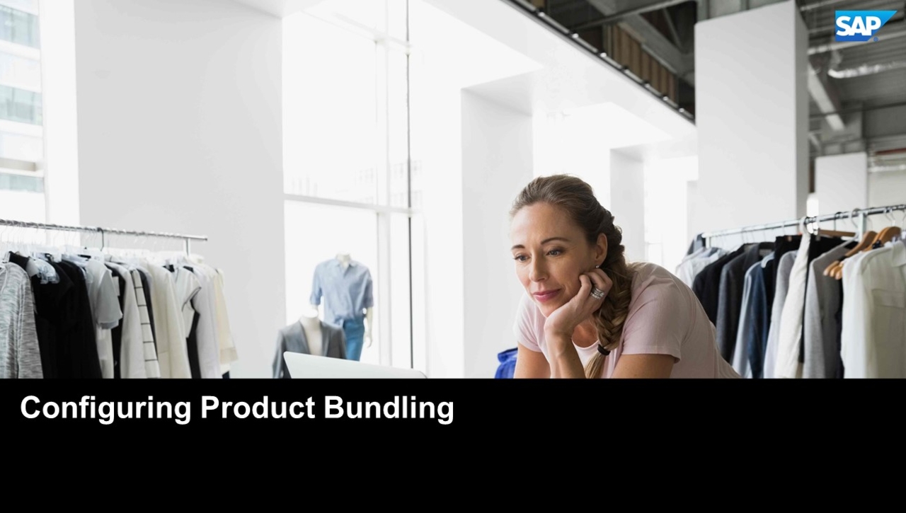 Configuring Product Bundling - SAP Commerce Cloud