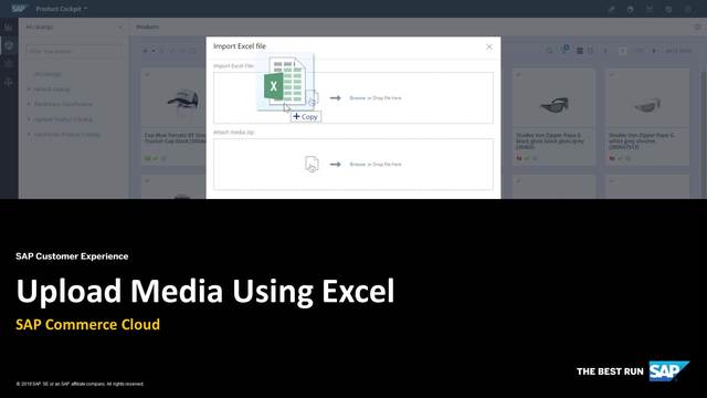 Upload Media To Backoffice Product Cockpit Using Excel Sap Commerce Cloud Opensap Microlearning