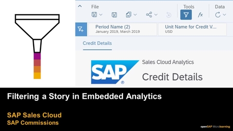Thumbnail for entry Filtering a Story in Embedded Analytics for SAP Commissions