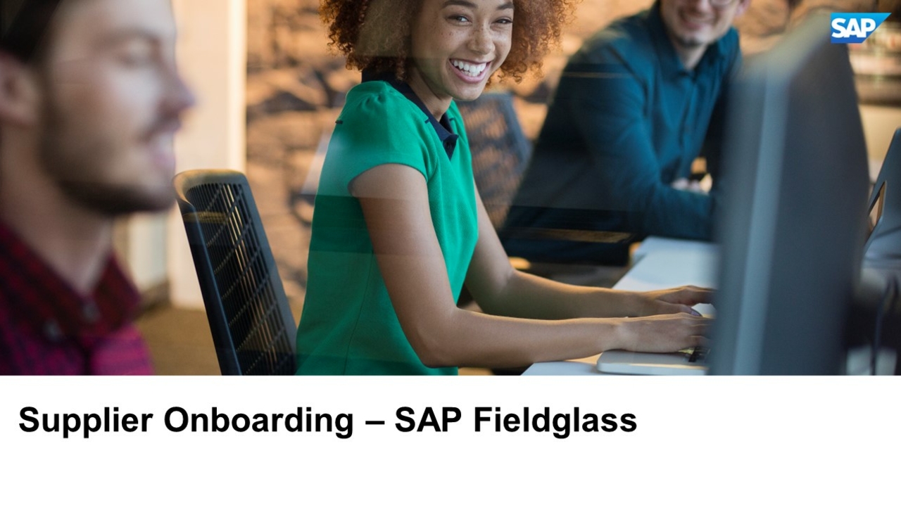 Supplier Onboarding - SAP Fieldglass