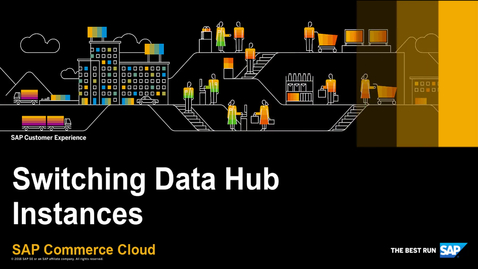 Thumbnail for entry Switching Data Hub Instances  - SAP Commerce Cloud