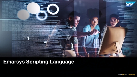 Thumbnail for entry Emarsys Scripting Language (ESL)
