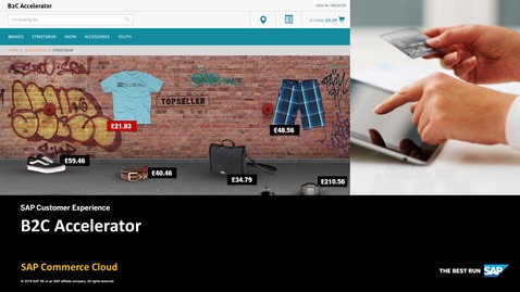 Thumbnail for entry B2C Accelerator - SAP Commerce Cloud
