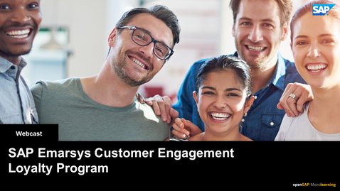 Thumbnail for entry SAP Emarsys Loyalty Program Webcast