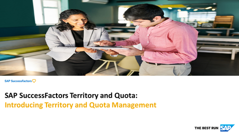 Thumbnail for entry Introduction to Territory and Quota Management