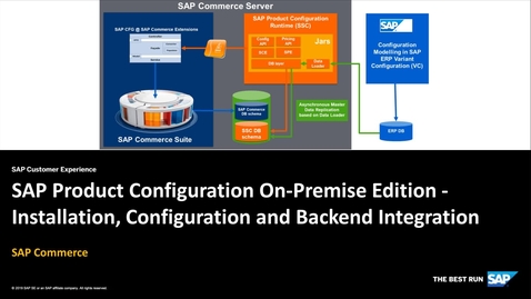 Thumbnail for entry [ARCHIVED] SAP Product Configuration On-Premise Edition: Installation, Configuration and Backend Integration - SAP Commerce