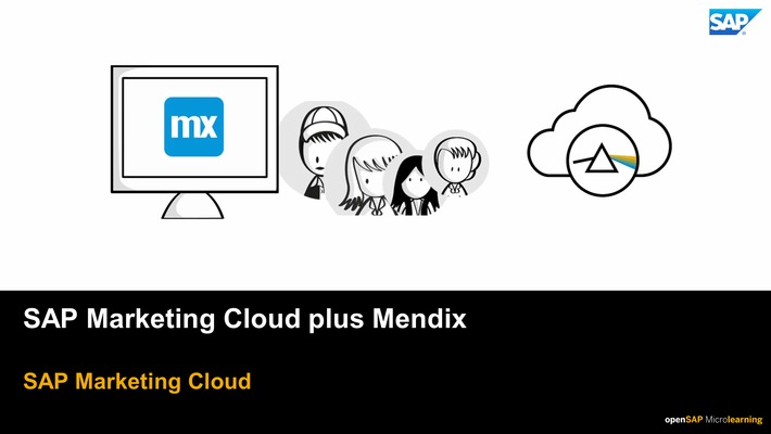 SAP Marketing Cloud plus Mendix