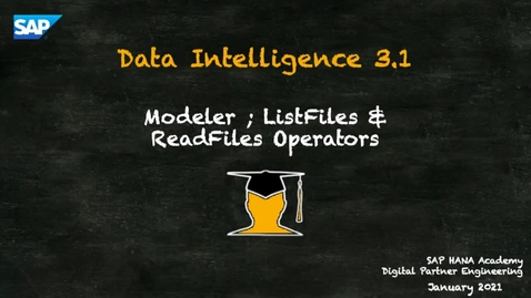 Thumbnail for entry Data Intelligence 9 of 21 - Graphs &amp; Operators