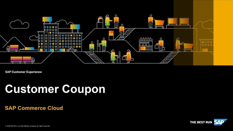Thumbnail for entry [ARCHIVED] Customer Coupon - SAP Commerce Cloud - Accelerator for China