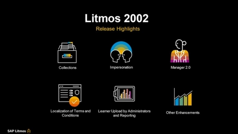 Thumbnail for entry [ARCHIVED] SAP Litmos Solutions – 2002 Release Features