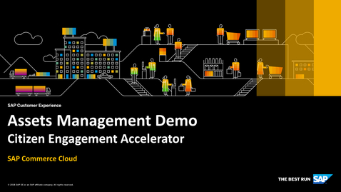 Thumbnail for entry Assets Management Demo - SAP Commerce Cloud - Citizen Engagement Accelerator