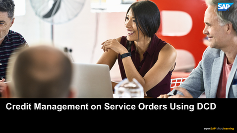 Thumbnail for entry Credit Management on Service Orders Using DCD - SAP S/4 HANA Service