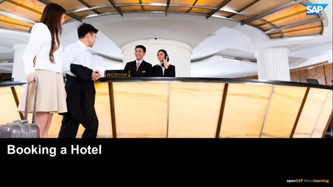 Thumbnail for entry Booking a Hotel - SAP Concur