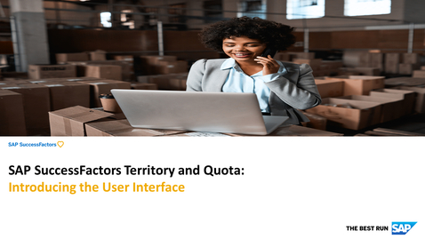 Thumbnail for entry Introduction of the Territory and Quota Management User Interface