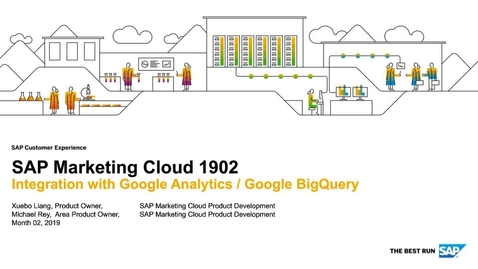 Thumbnail for entry [ARCHIVED] SAP Marketing Cloud 1902 - Integration with Google Analytics/Google BigQuery - Webinars