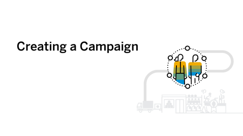 Thumbnail for entry Creating a Campaign in SAP Marketing Cloud