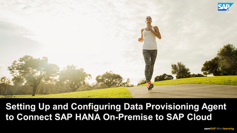 Thumbnail for entry Setting Up and Configuring the Data Provisioning Agent to Connect SAP HANA On-Premise to SAP HANA Cloud