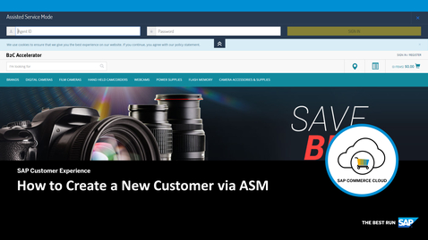 Thumbnail for entry How to Create a New Customer via ASM - SAP Commerce Cloud