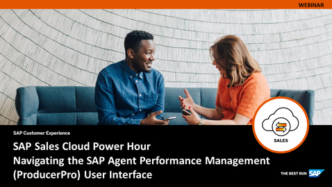 Thumbnail for entry [ARCHIVED] [ARCHIVE] Navigating the SAP Agent Performance Management (fka ProducerPro) User Interface - Webinars