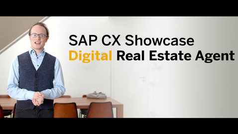 Thumbnail for entry Digital Real Estate Agent - SAP CX Innovation Office