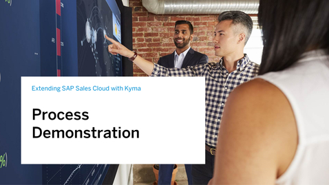 Thumbnail for entry Demonstrating the Execution of the Extension in SAP Sales Cloud with SAP BTP Kyma Runtime
